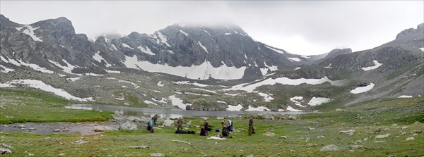 панорама пер.Федосеева со стороны  долины р.Кяфар-Агур2